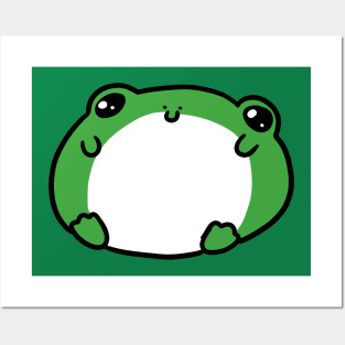 Frog Blob Posters and Art